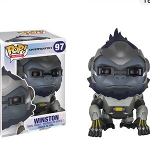 Funko Pop Games Winston Figure with Gray and Black